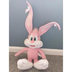 Playskool Babs Bunny Tiny Toon Adventures 23" Plush Toy 1990 Warner Bros Doll